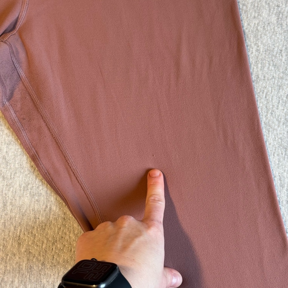 SALE Lululemon Align Crop 21" Spiced Chai size 14 - Picture 8 of 13